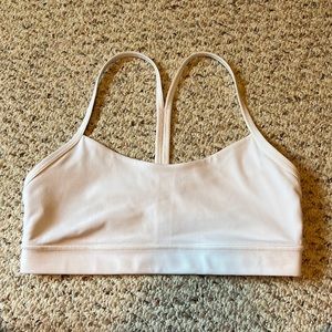Lululemon White Sport Bra Medium (8)